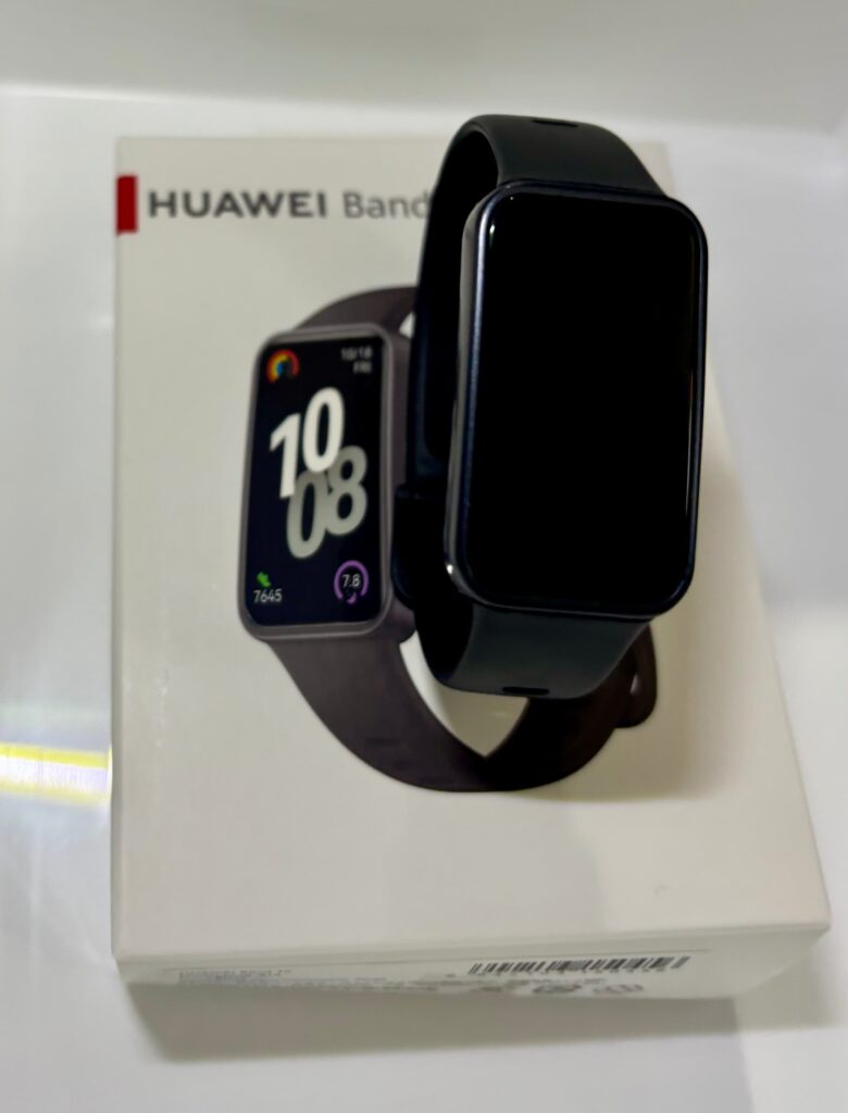 Huawei Band 10の実際の写真