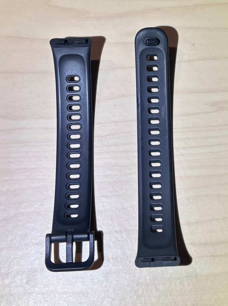 Huawei Band10の純正バンドの写真「フルオロエラストマー」
