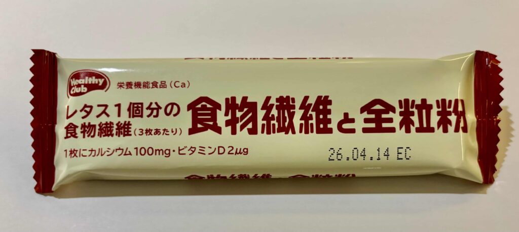 ハマダコンフェクト　ウエハース　食物繊維の写真