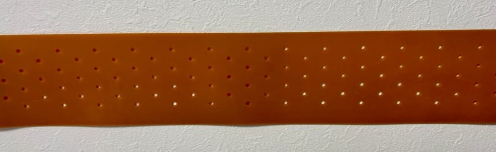 天然ゴム　骨盤サポーターの外観の写真