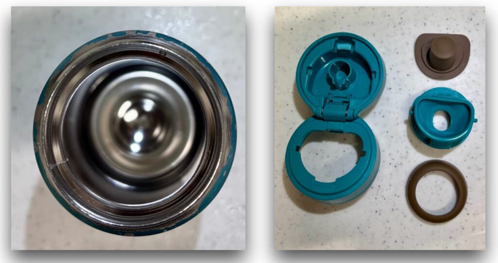 タイガーの中の写真と分解した写真