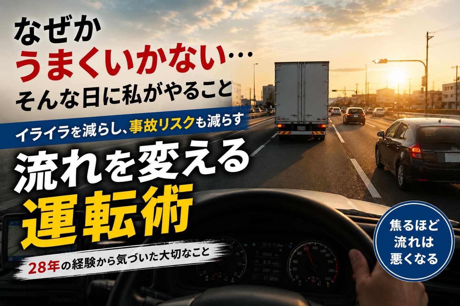 流れを変える運転術のアイキャッチ画像